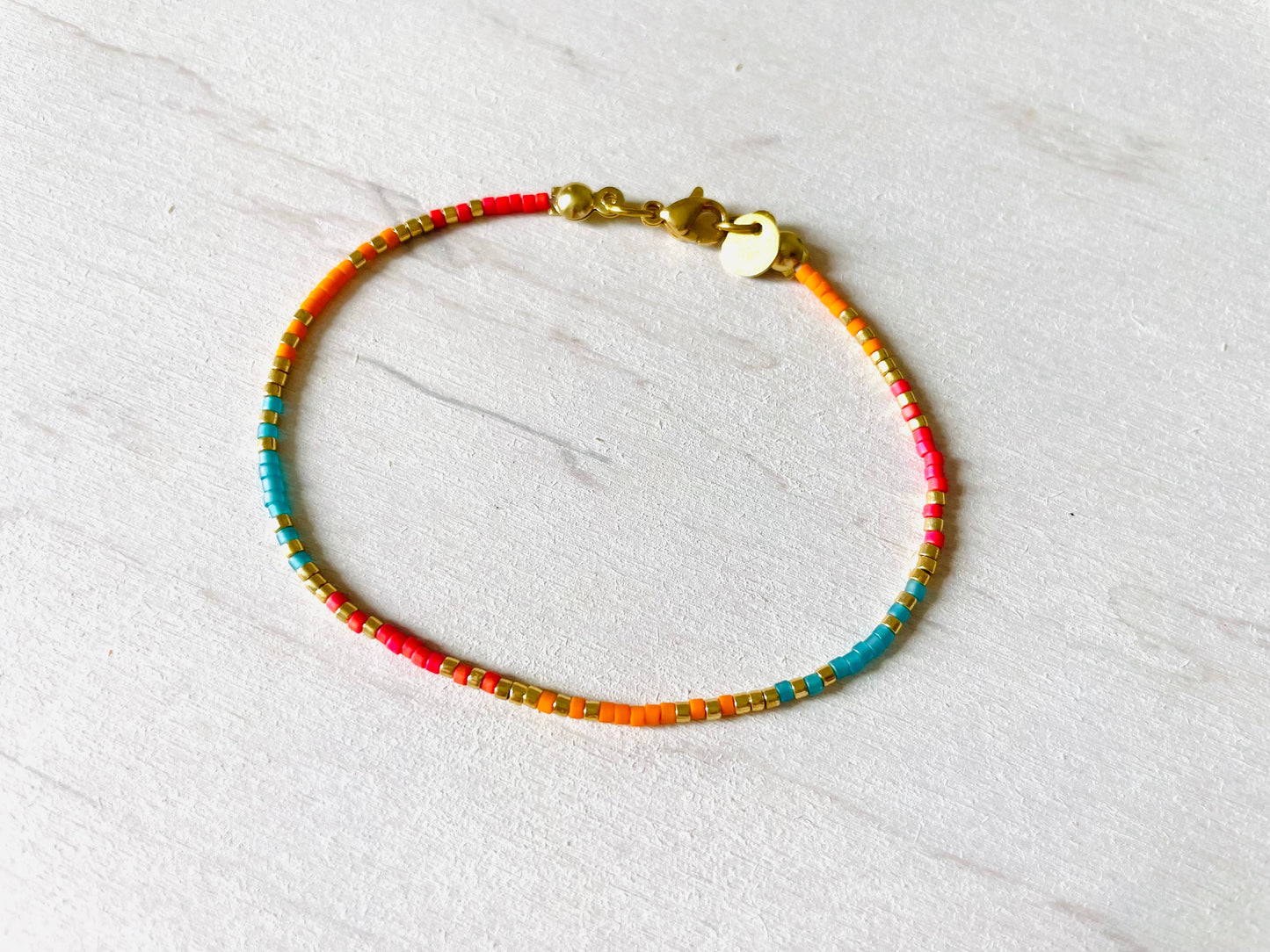 Stainless steel women's bracelets, bead bracelets N012