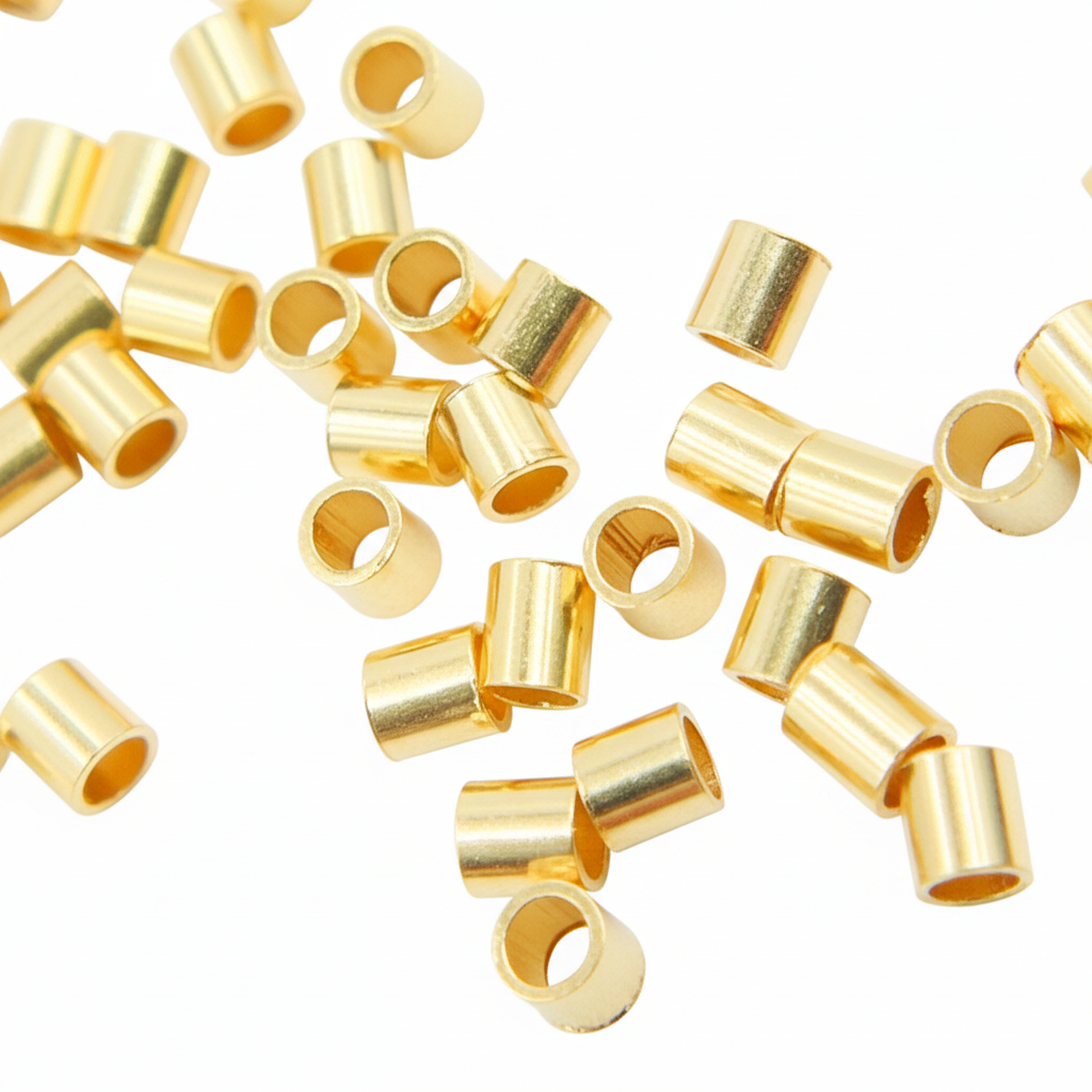 CBGF. 14K Gold Filled Crimp Tube 2X2mm